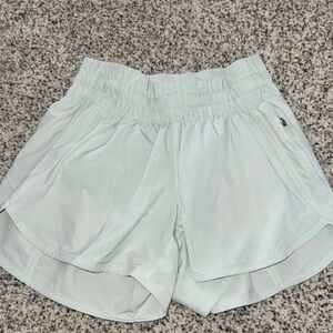 Lululemon Light Green Athletic Shorts